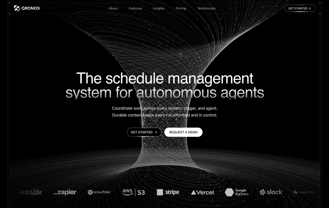 Qronos AI/SaaS Product Template preview