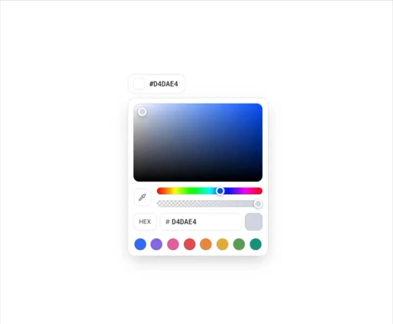 Color Picker preview