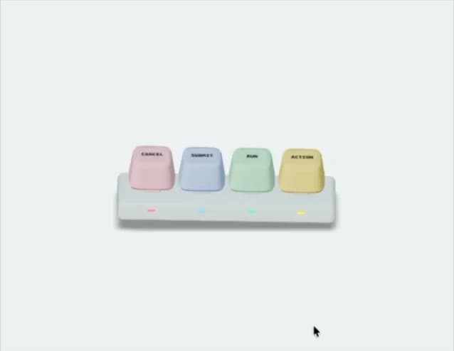 R3F Macro Keypad preview