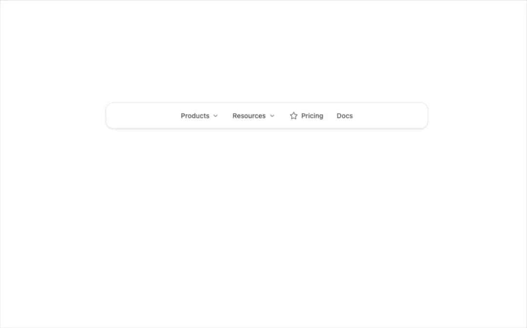 Navigation Menu preview