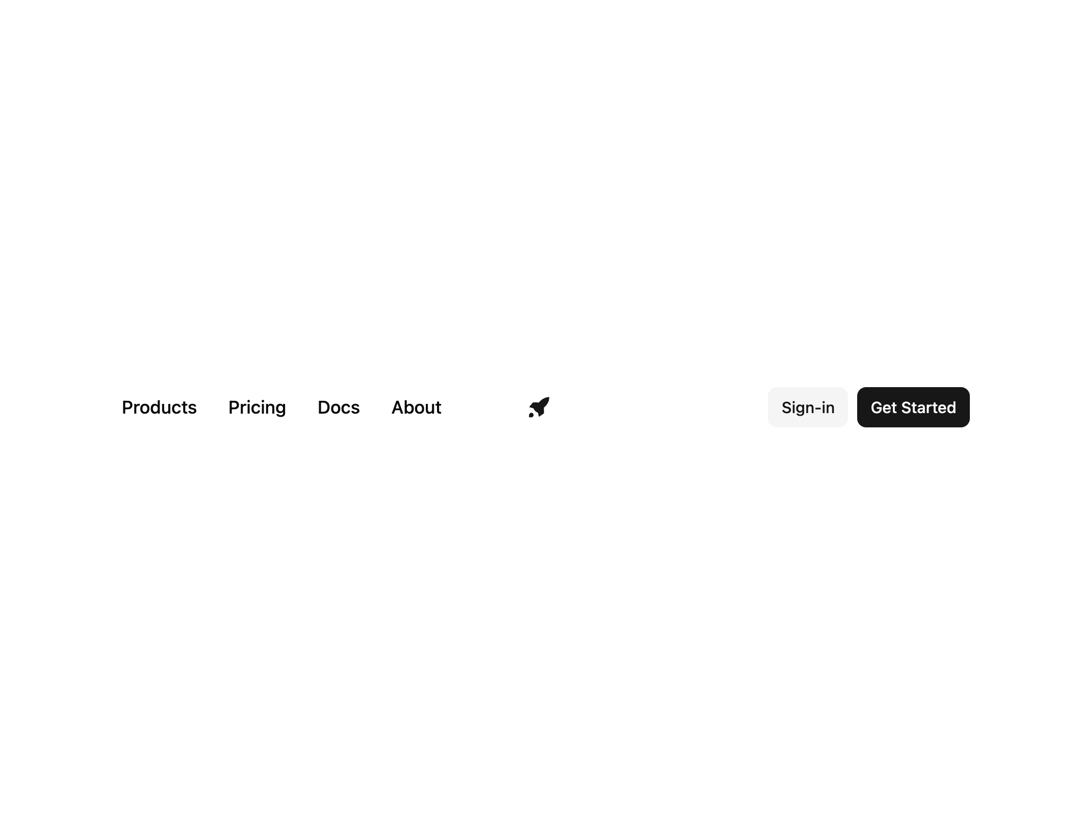 Navbar preview