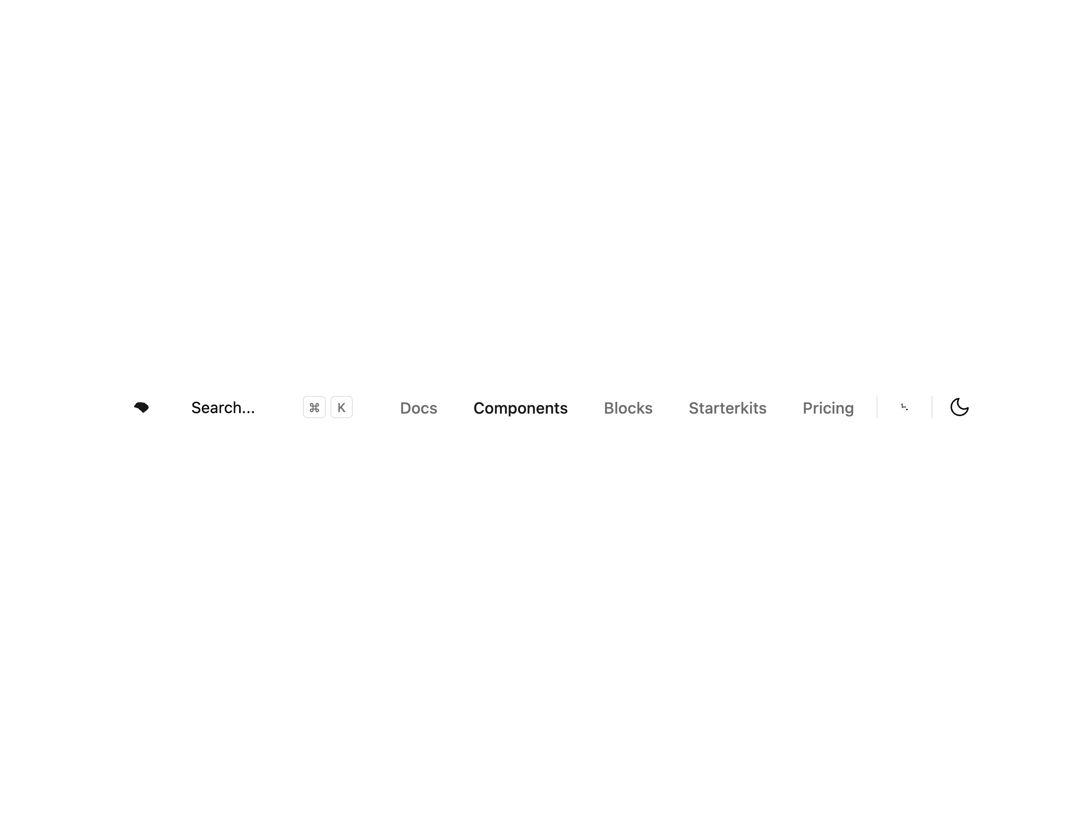 Navbar preview
