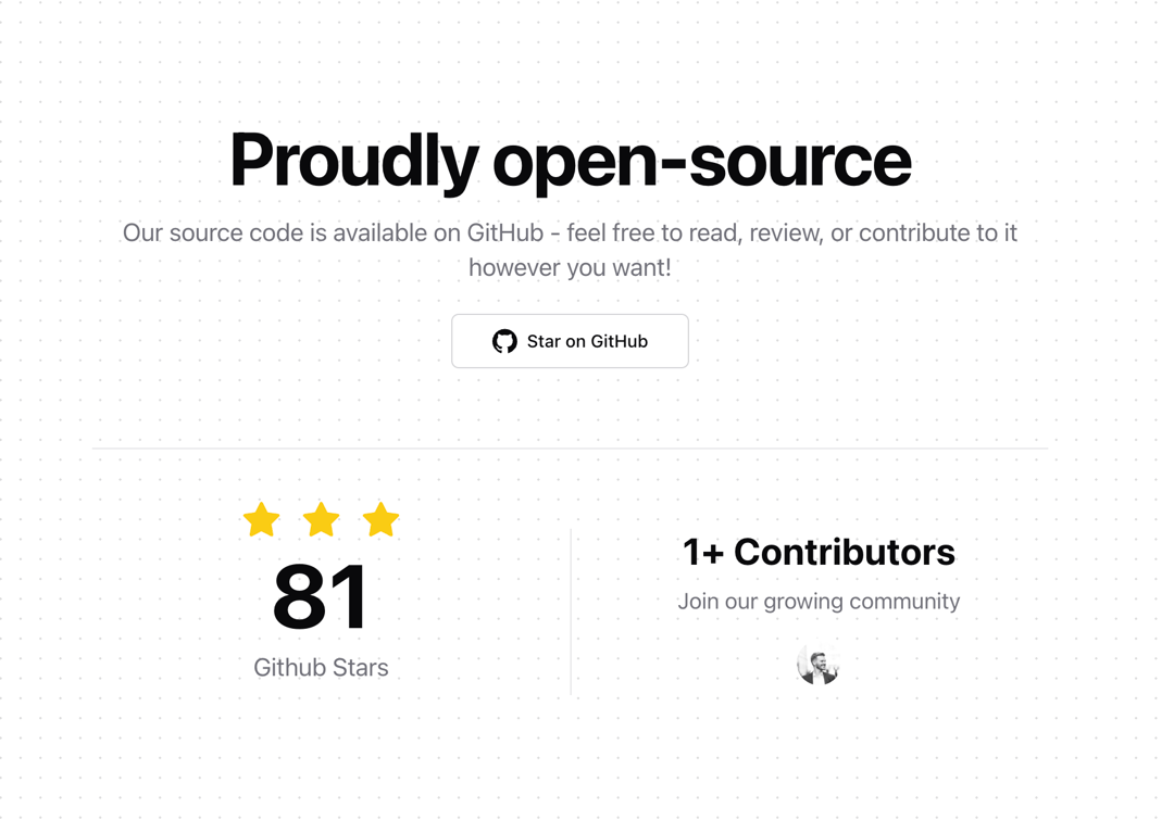 Open Source preview