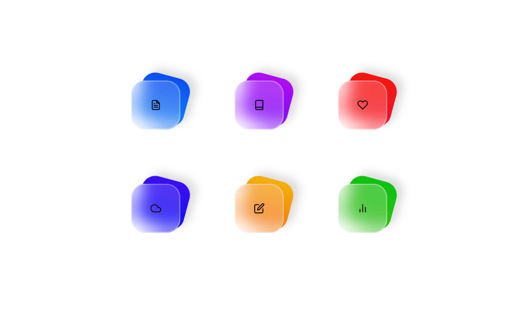 Glass icons preview