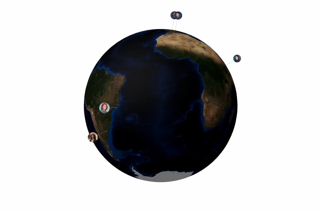 3D Globe preview