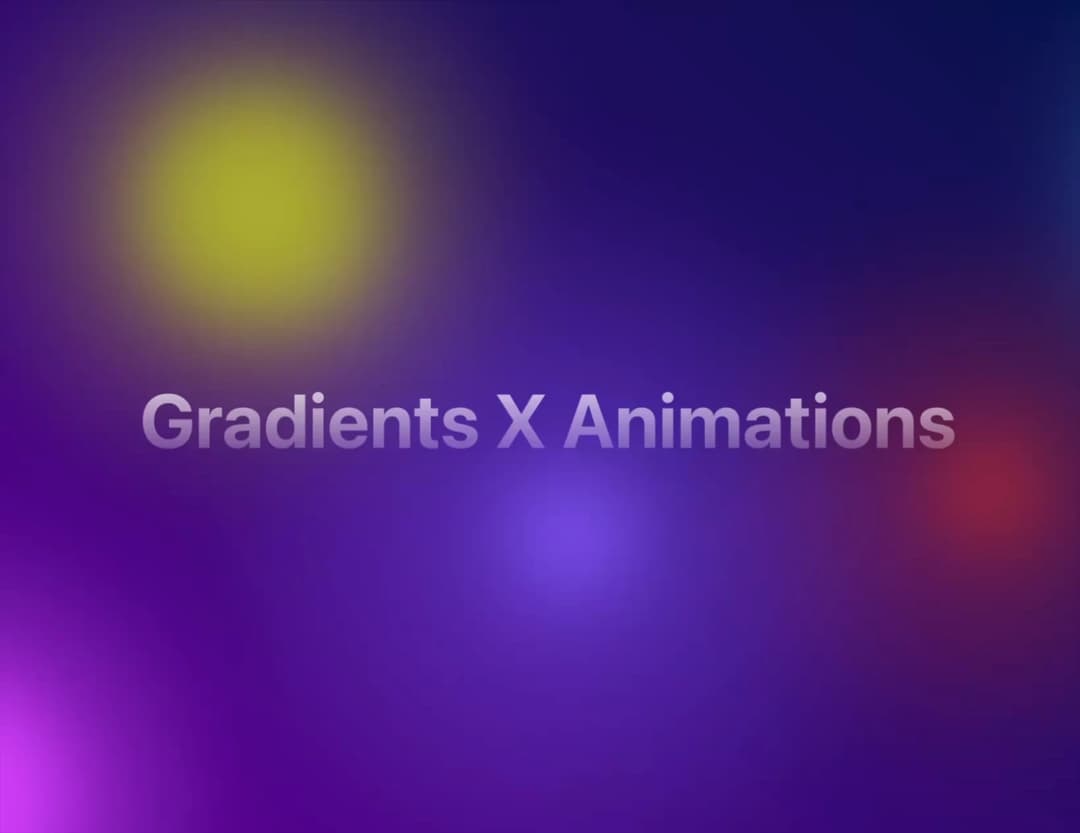 Background Gradient Animation preview