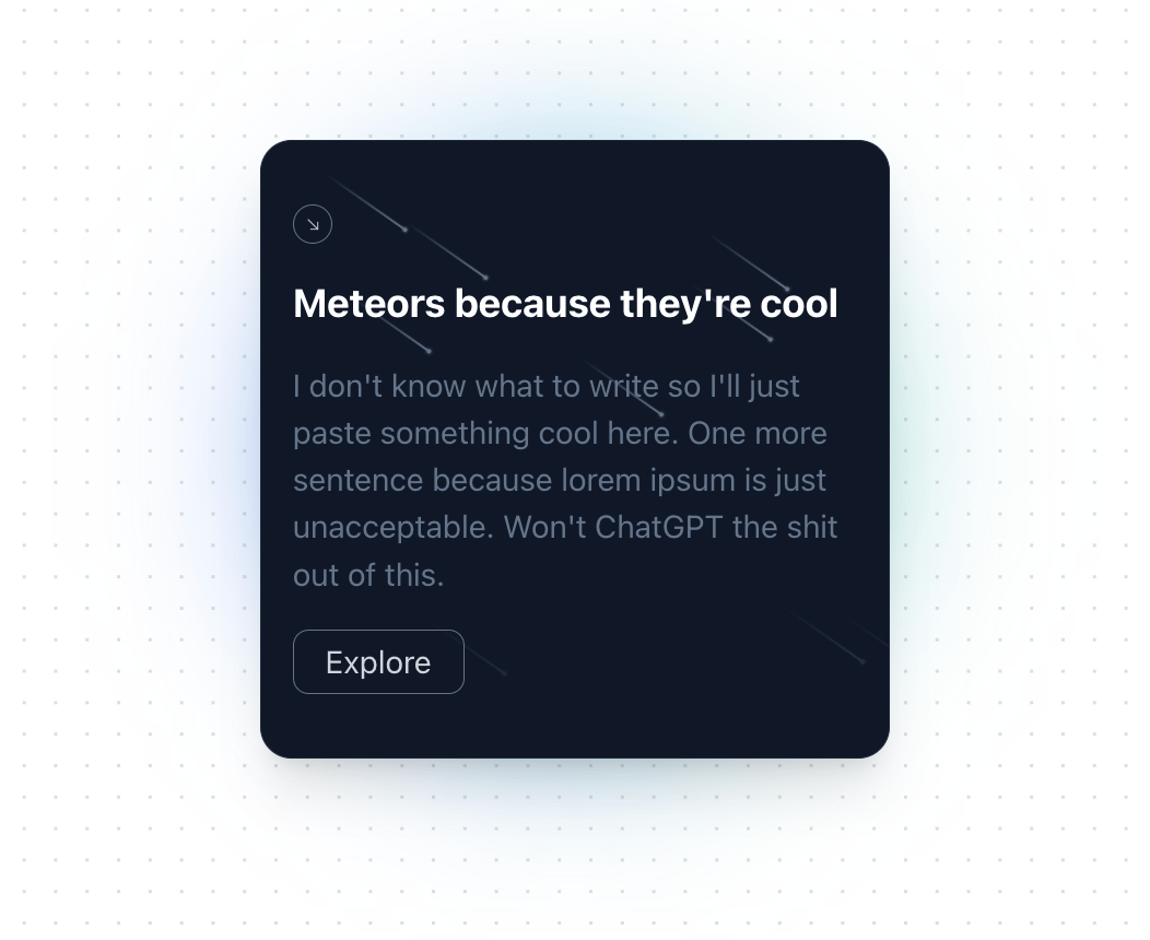 Meteors preview