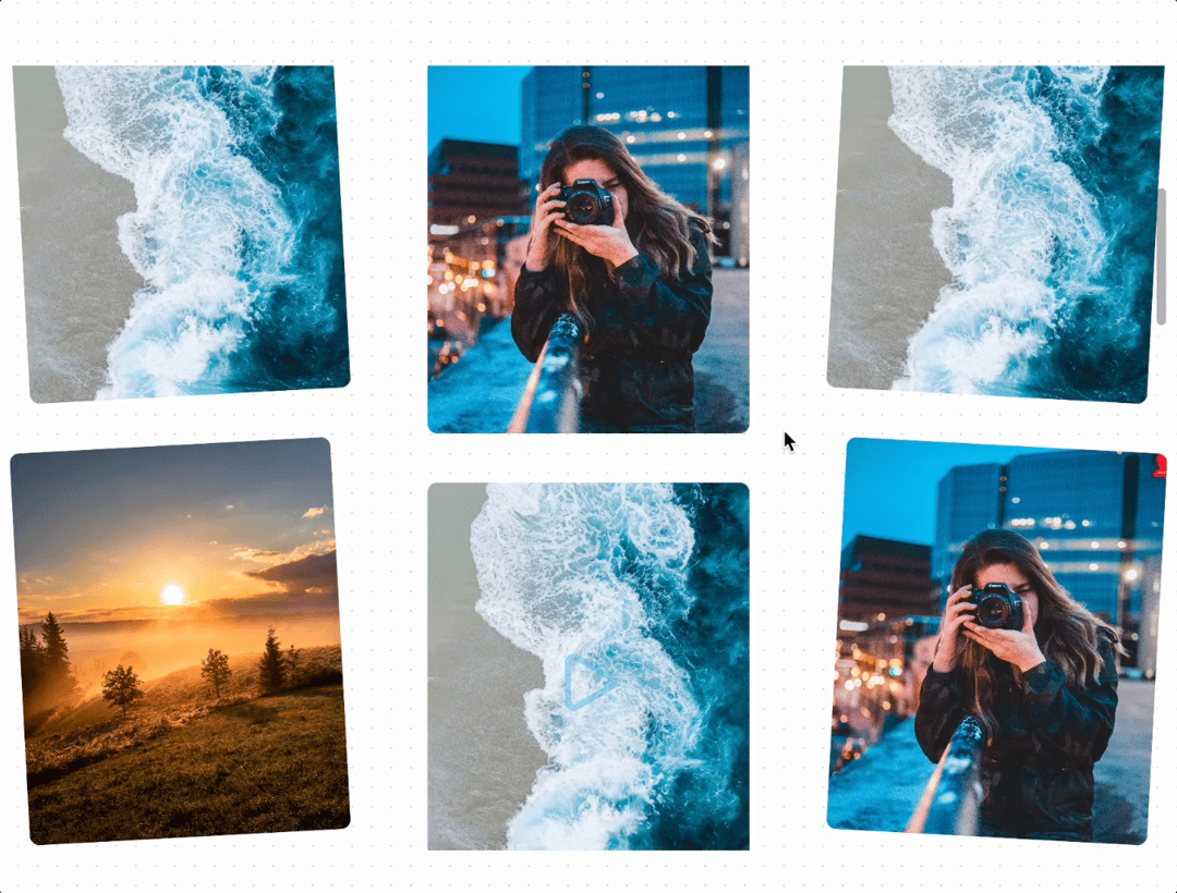 Parallax Grid Scroll preview
