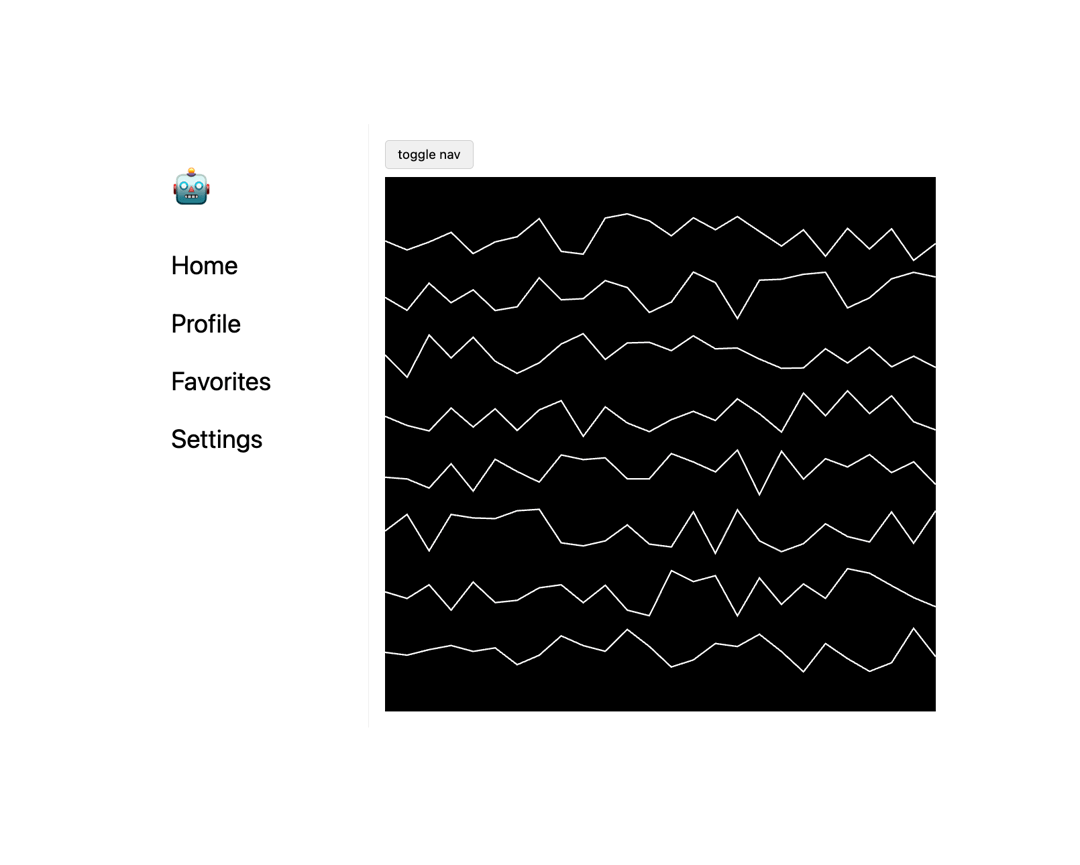 Toggle nav preview