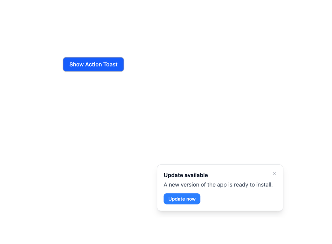 Basic Toast preview