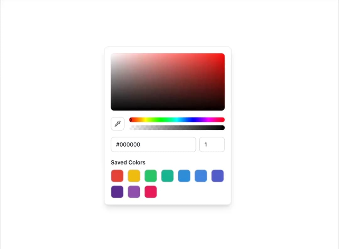 Color Picker preview