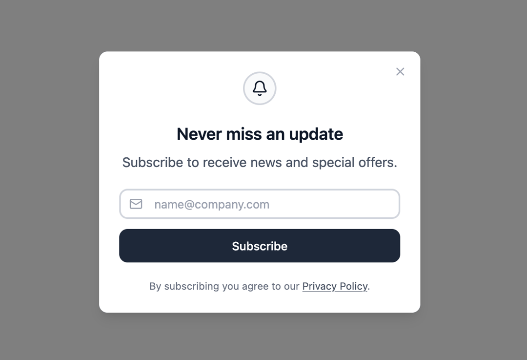 Dialog preview