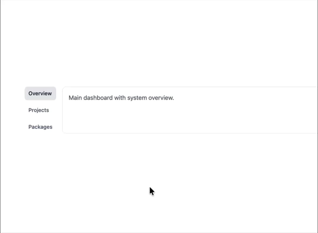 Tabs Component preview