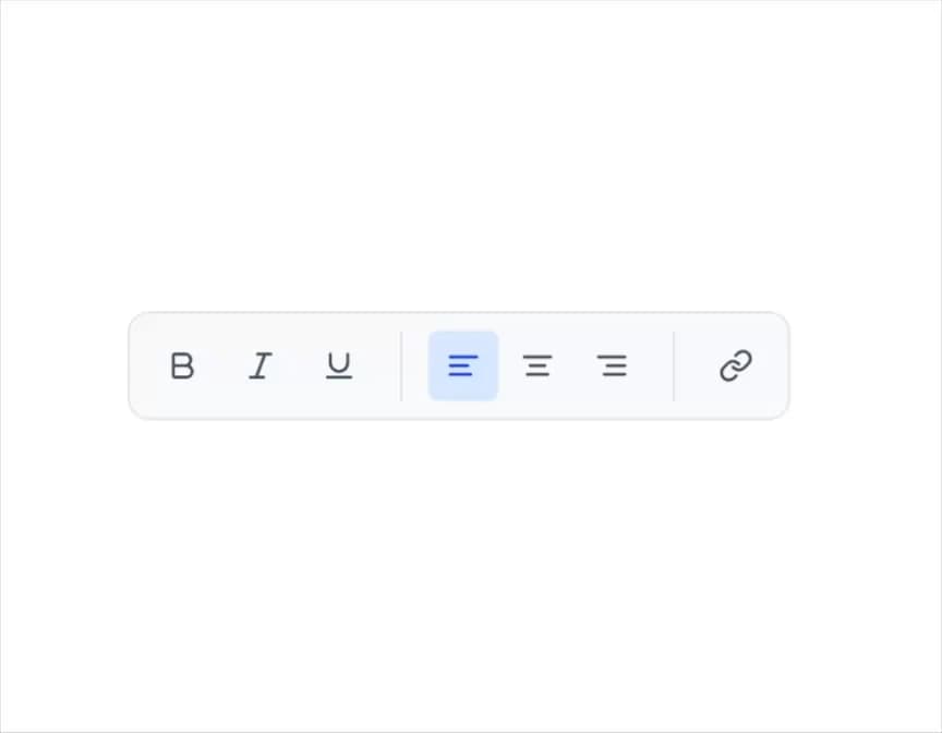Toggle Group preview