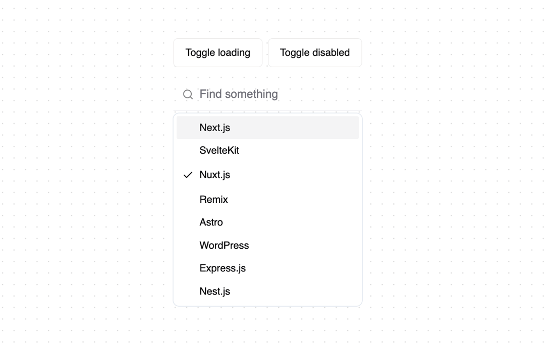 Autocomplete preview