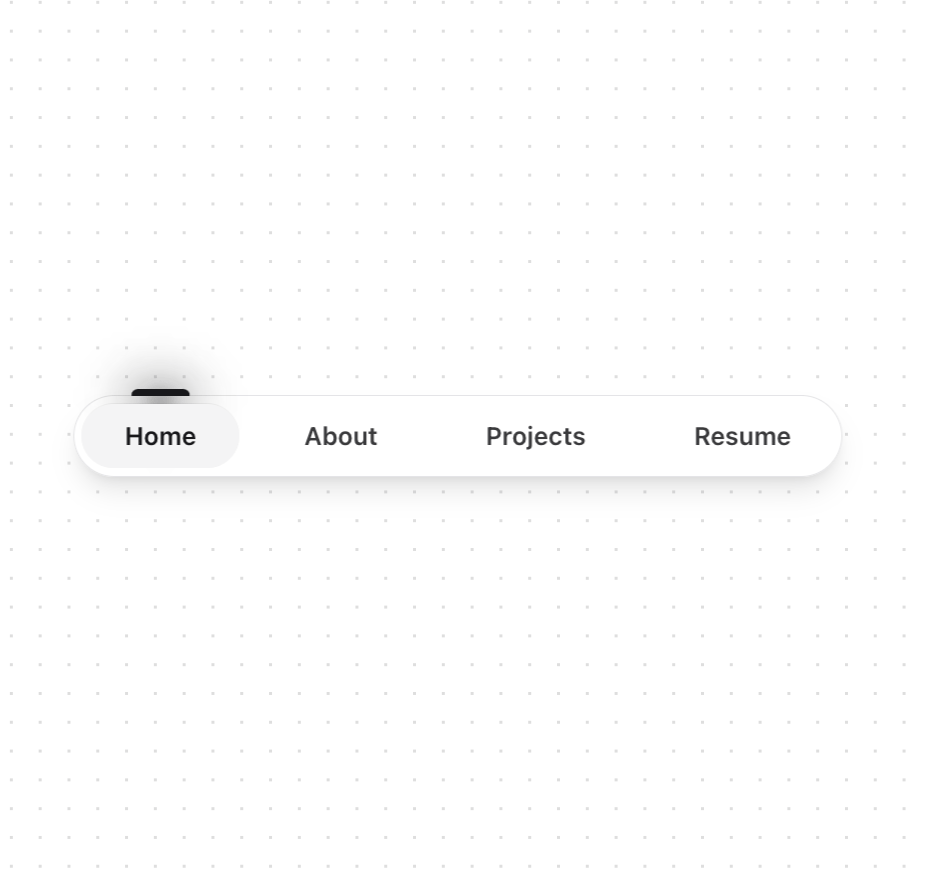 Tubelight Navbar preview