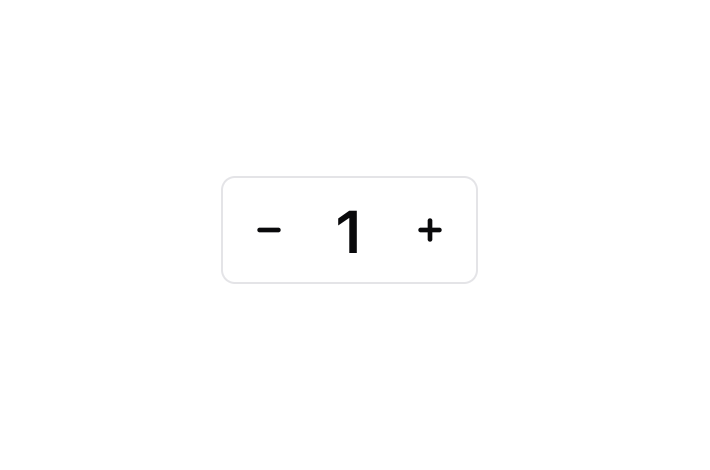 Number Input preview