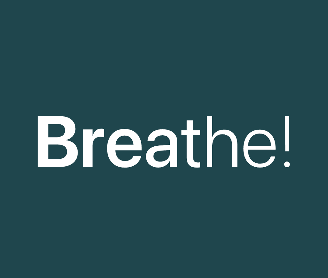 Breathing Text preview