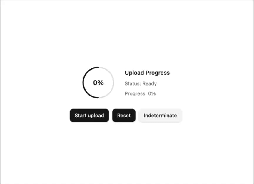 Circular Progress preview