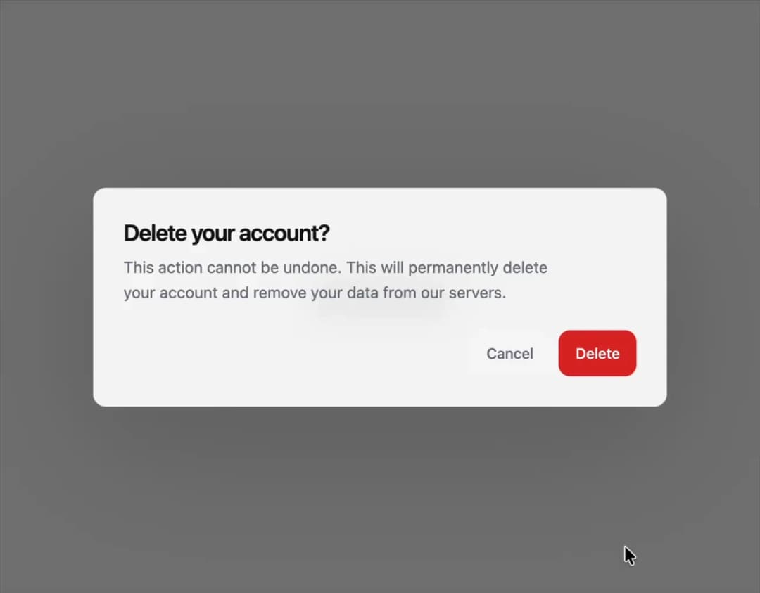 Alert Dialog preview