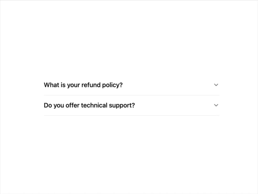 Collapsible (Radix UI) preview