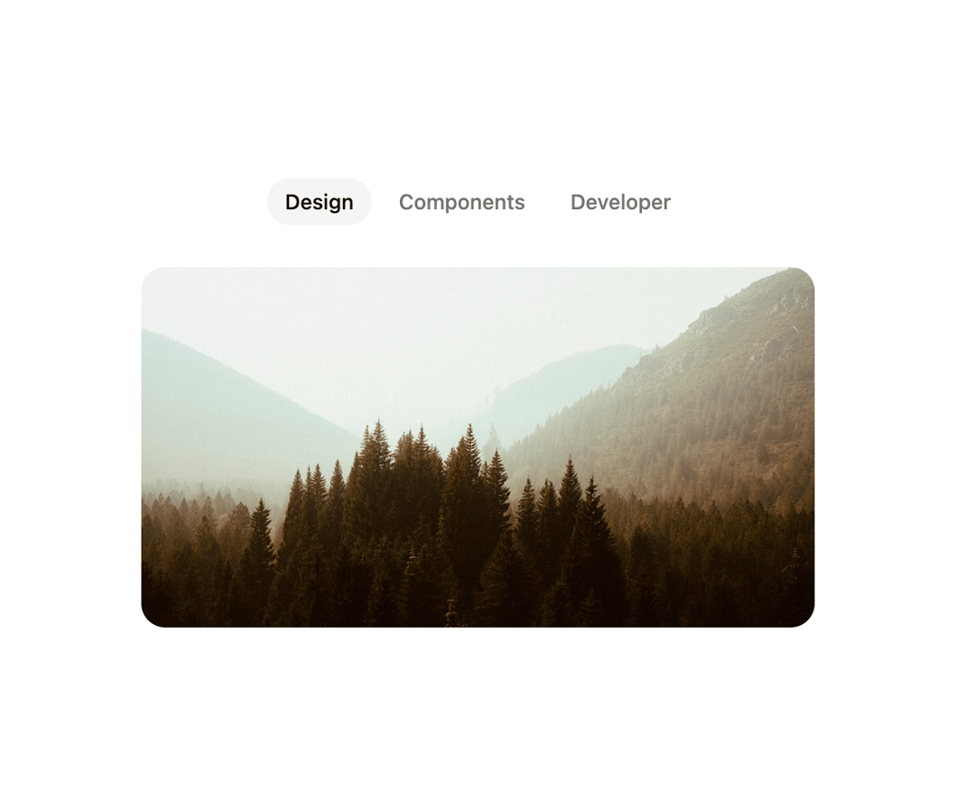 Flexnative Tabs preview