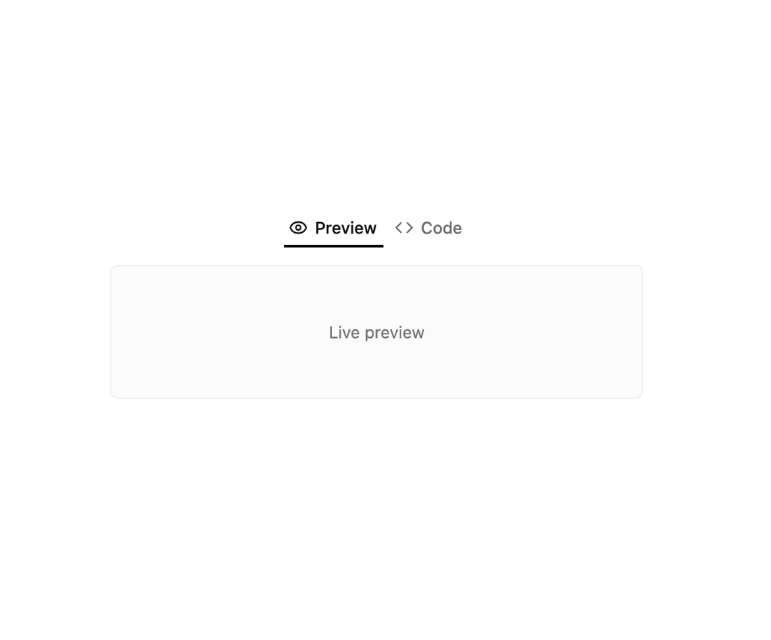 Flexnative Tabs preview