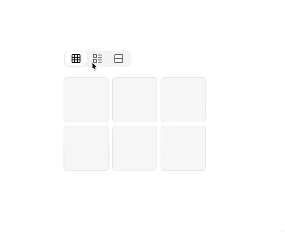 Icon Only Tabs preview