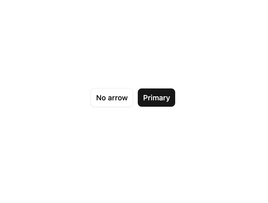 Tooltip Without Arrow preview