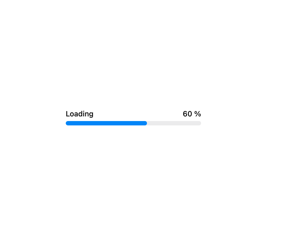 Progress Bar preview