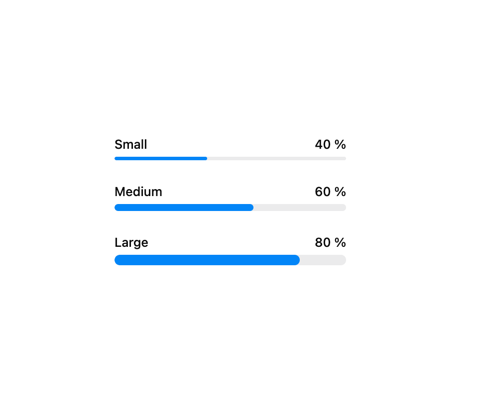 Progress Bar preview