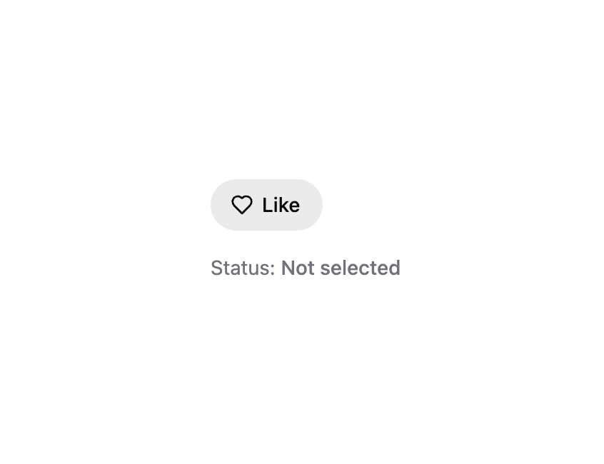 HeroUI Toggle Button preview
