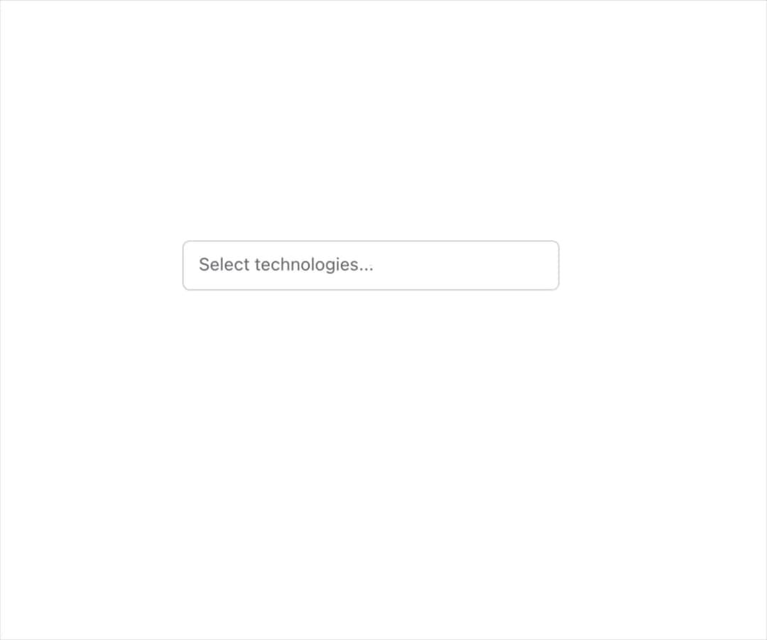 Multiple Selector preview