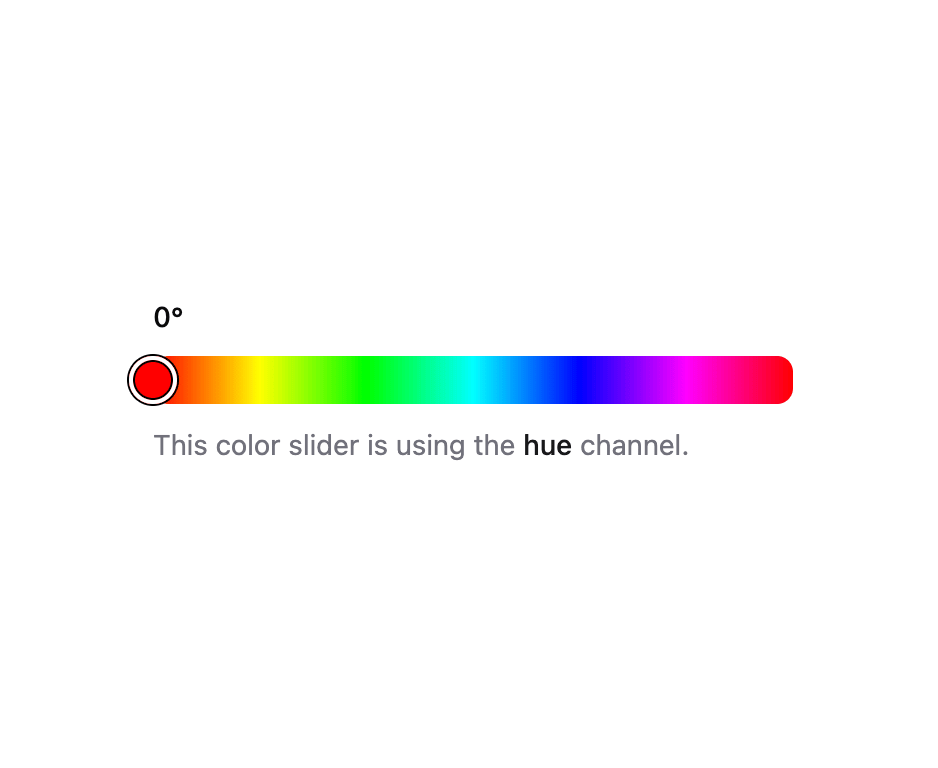 Color Slider preview