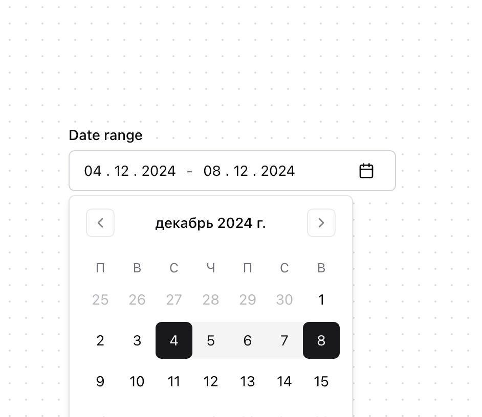 Date Range Picker [react-aria-components] preview