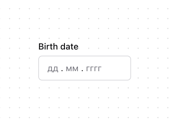 Date Field [react-aria-components] preview