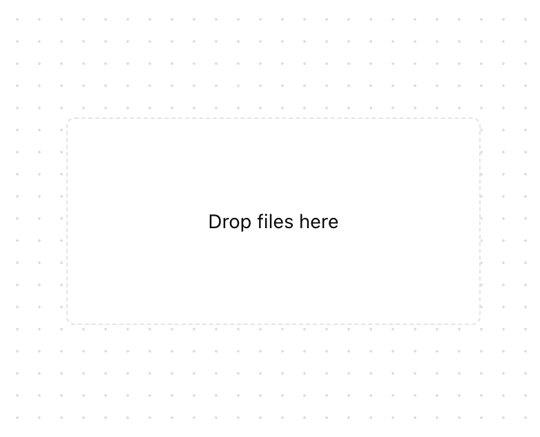 Dropzone [react-aria-components] preview