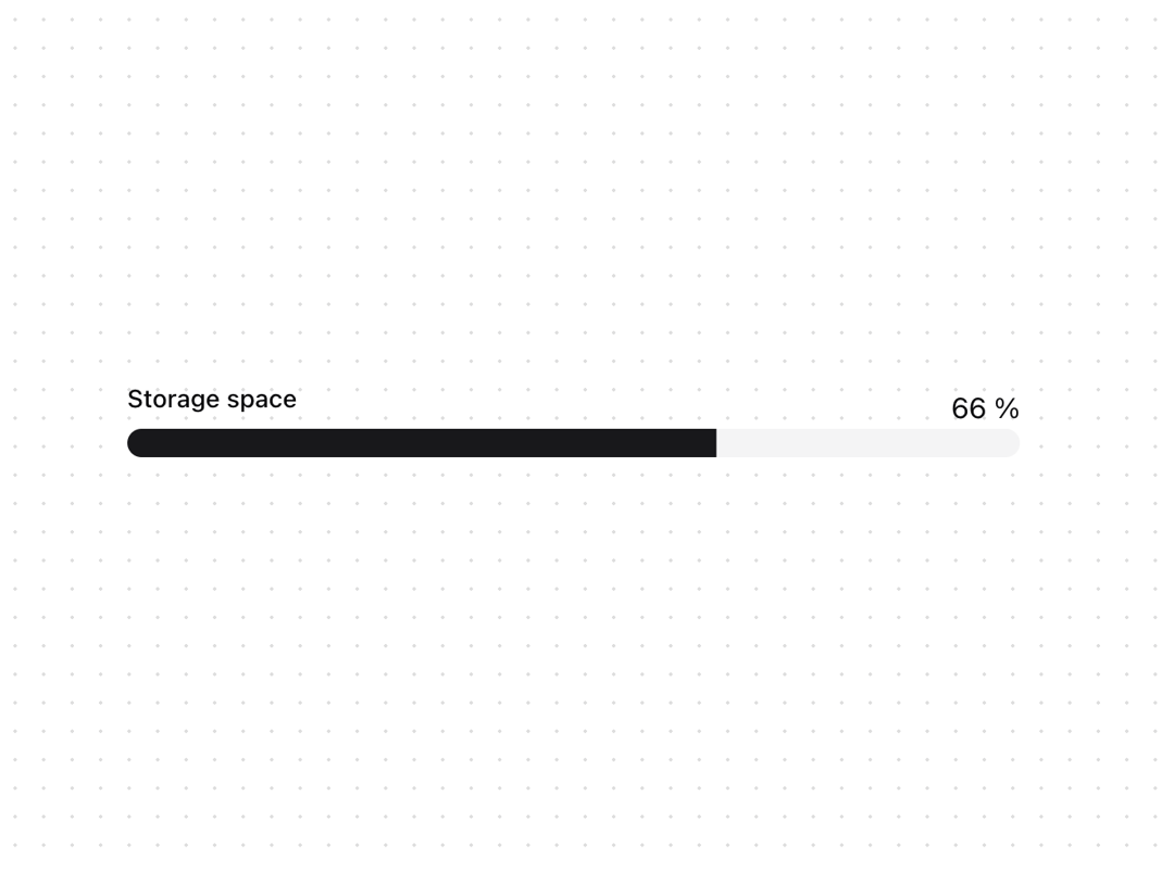 Meter / Progress [react-aria-components] preview