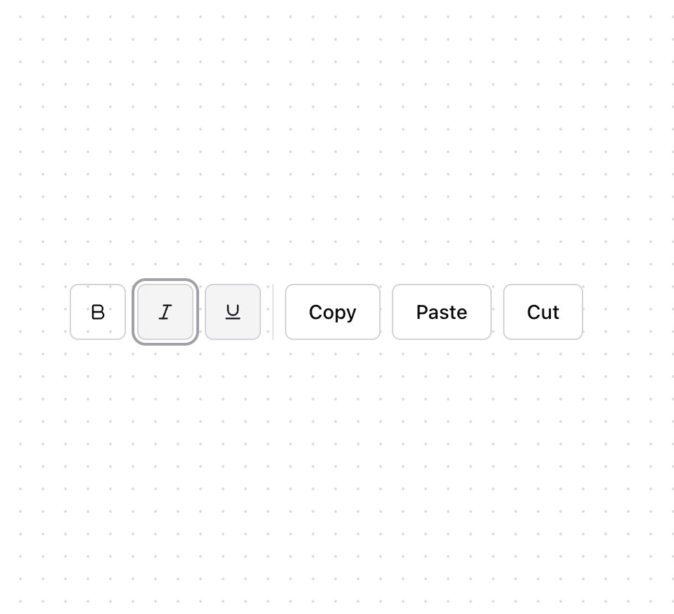 Toolbar [react-aria-components] preview