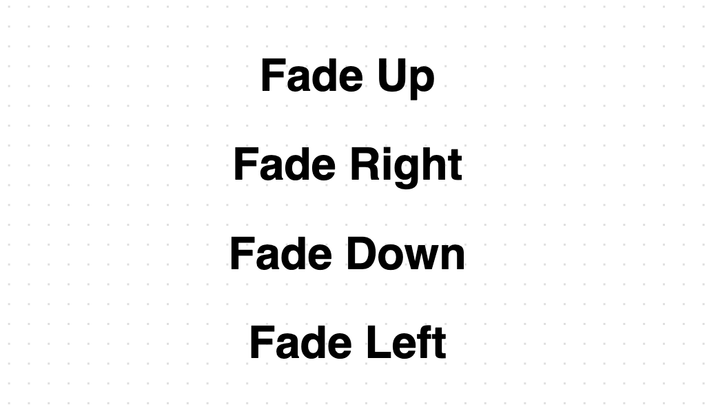 Fade Text preview