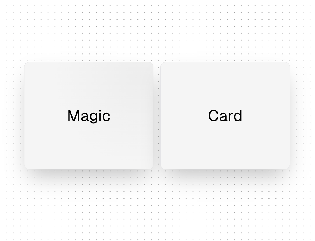 Magic Card preview