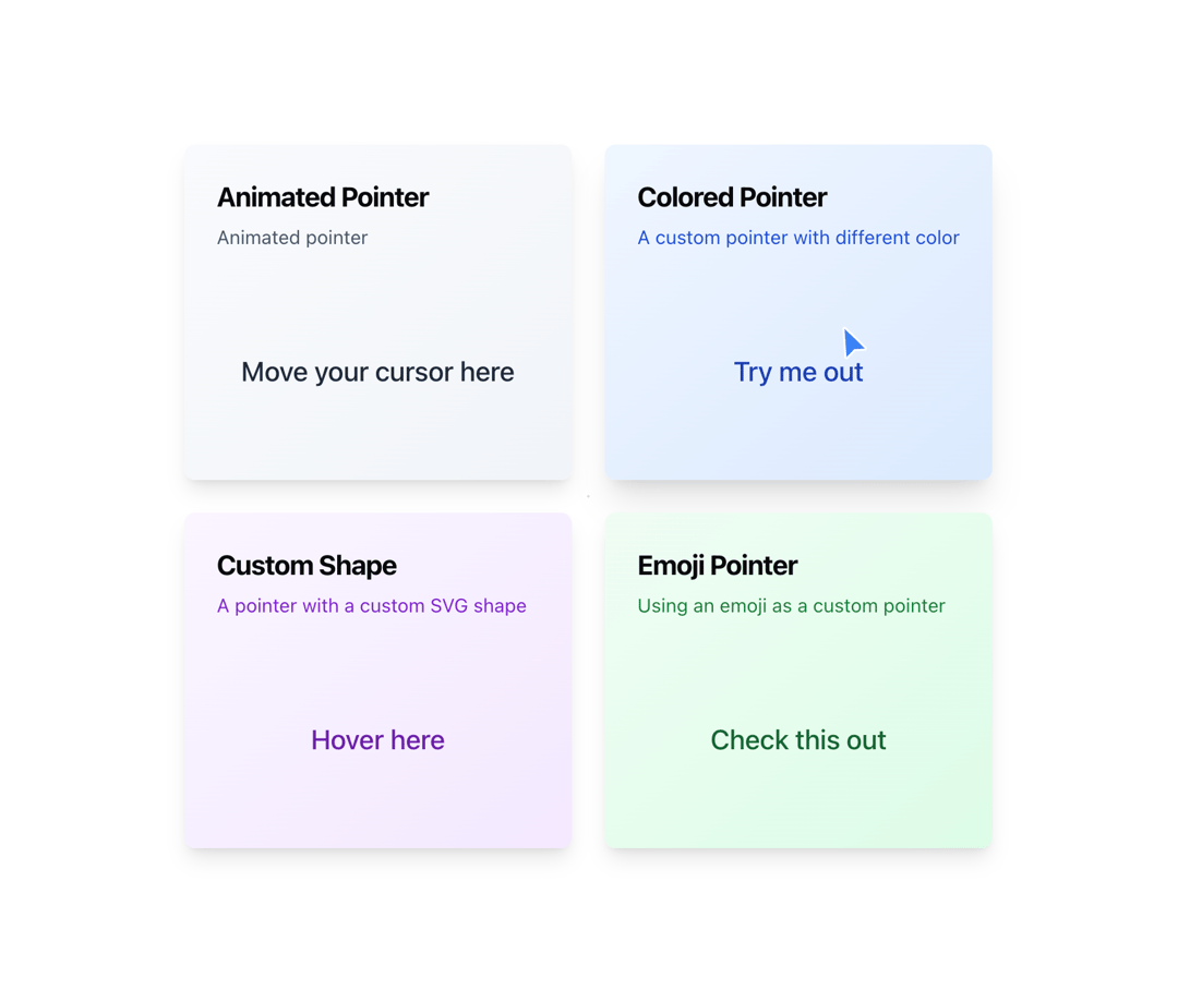 Pointer preview