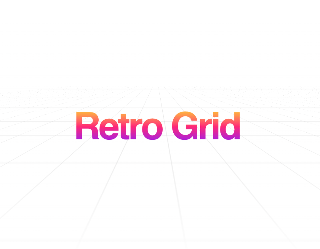 Retro Grid preview
