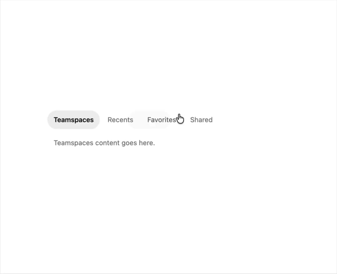 Tabs Subtle preview