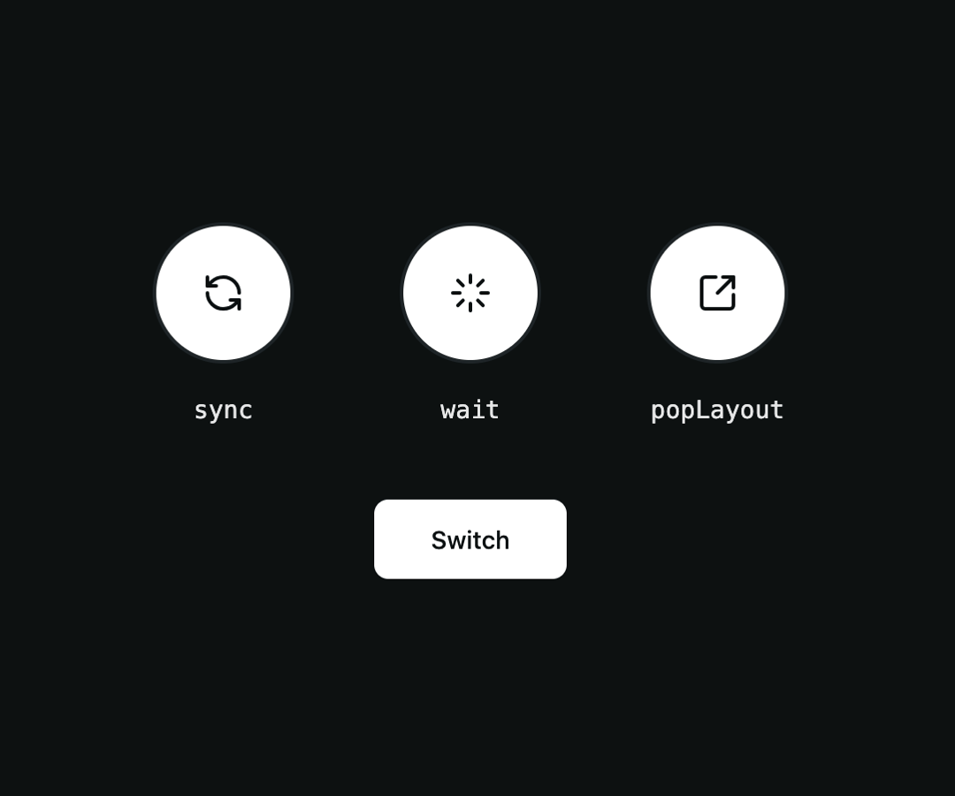 Animate Presence modes preview