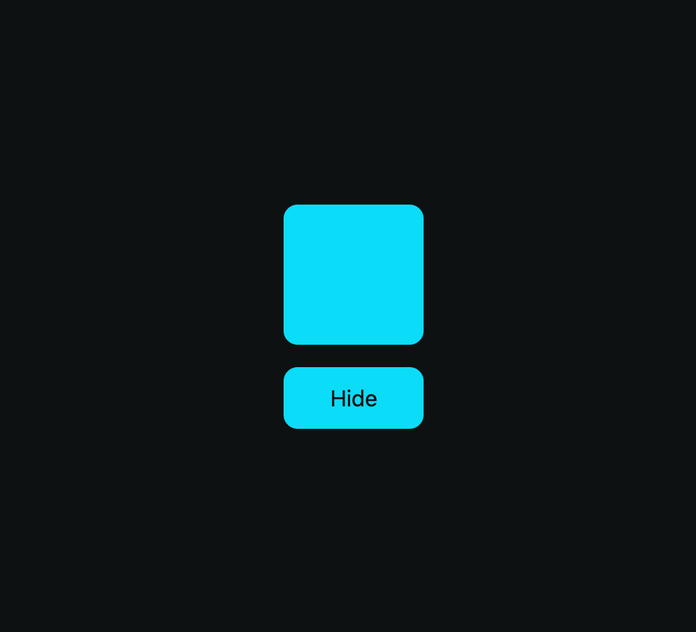 Exit animation preview