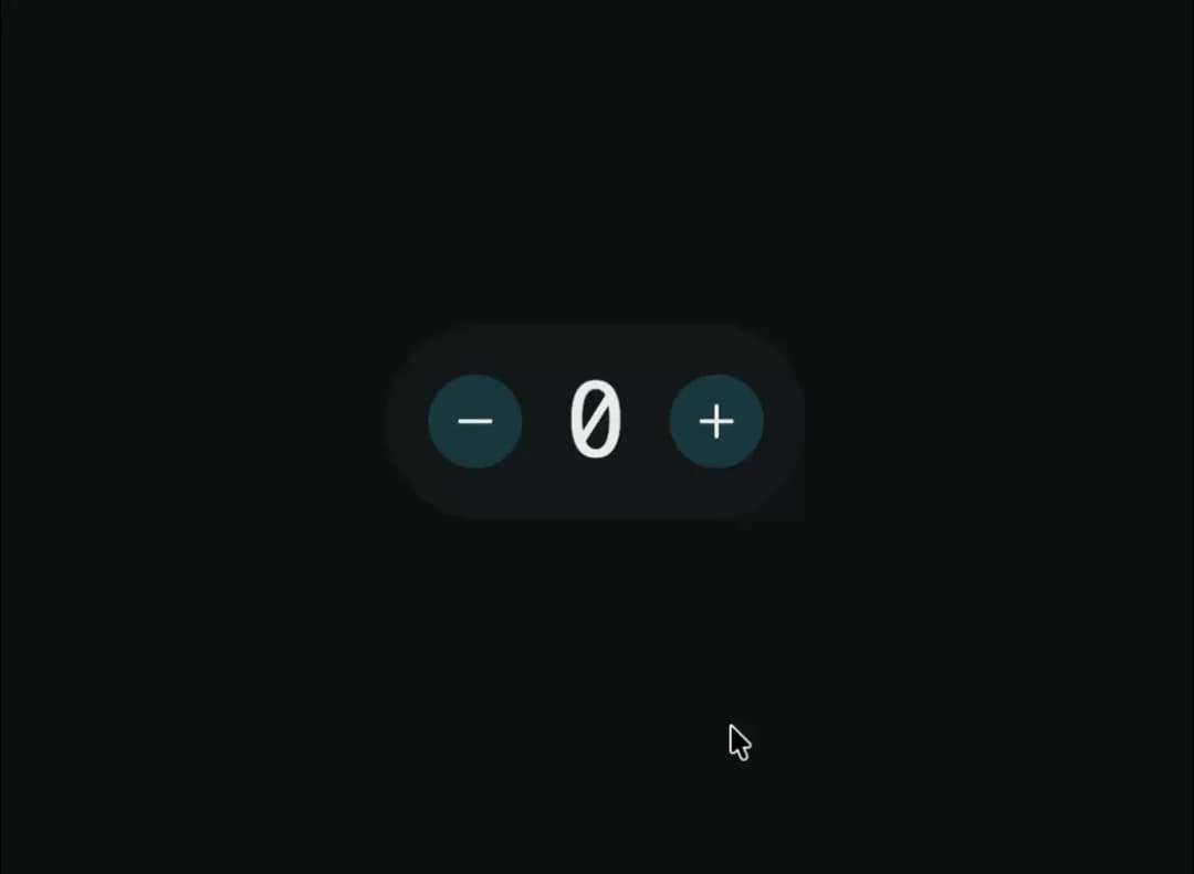 Number counter preview