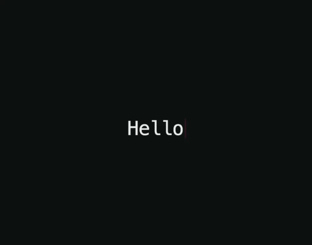 Typewriter preview