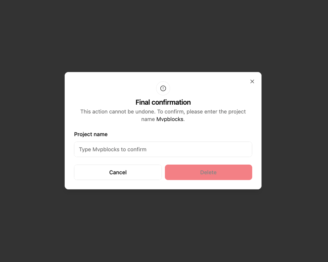 Terms & Conditions preview
