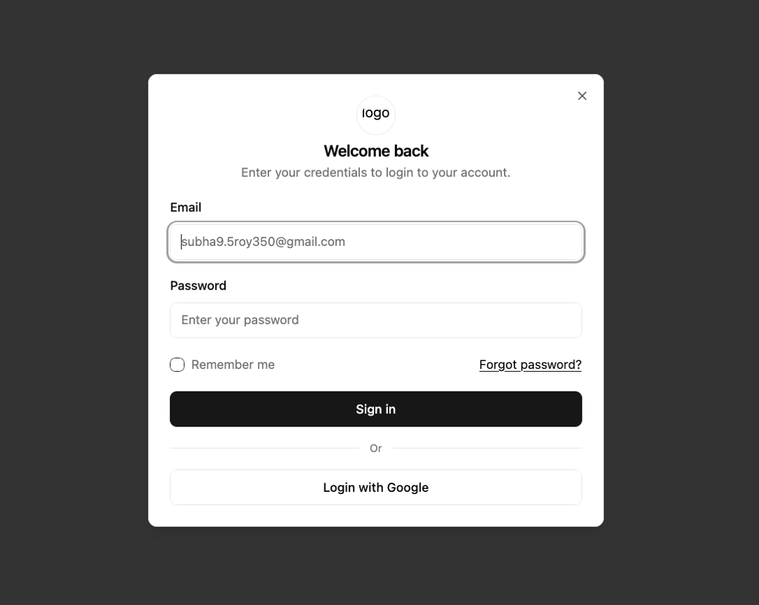 Terms & Conditions preview